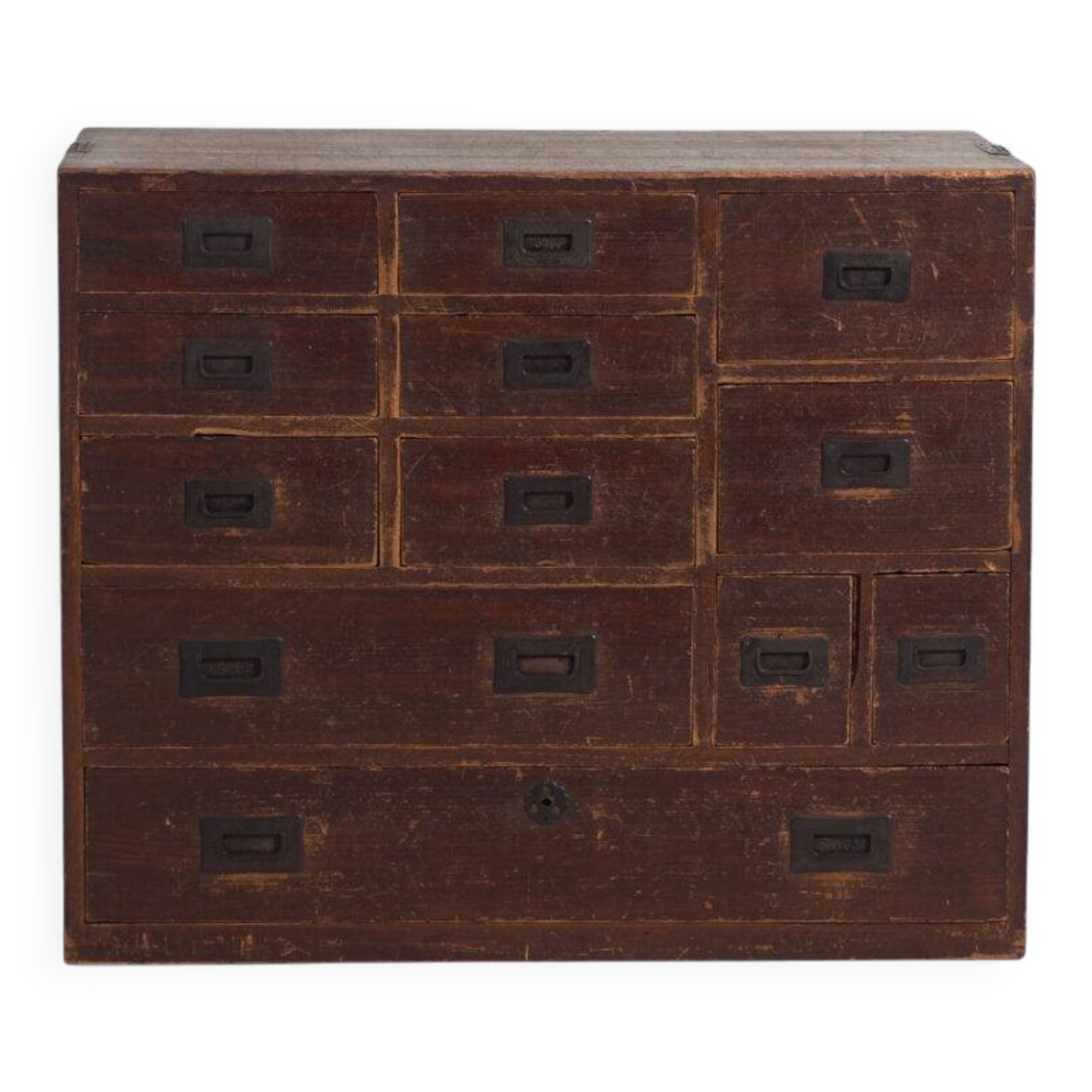 Antique Japanese chest of drawers – Meiji/Taishō period (c.1890-1926) #44