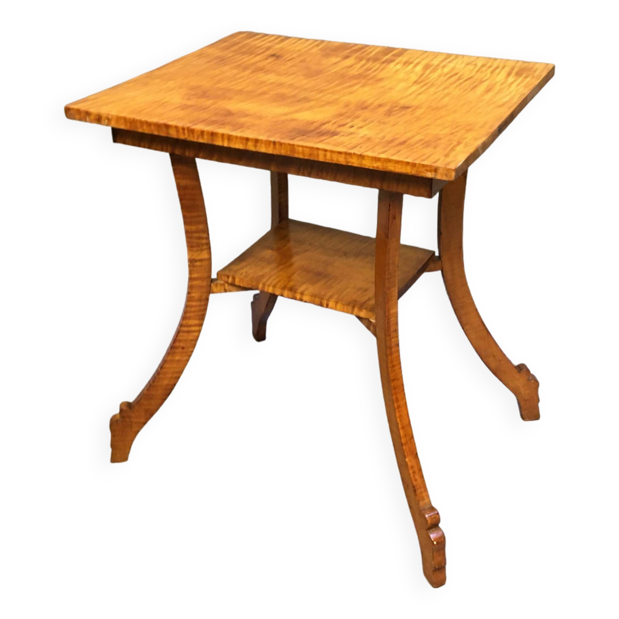 Art Deco karelian birch Table