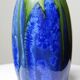 Petit vase grès émaillé ancien 1900-1910 attribué à Méténier émaux cristallins