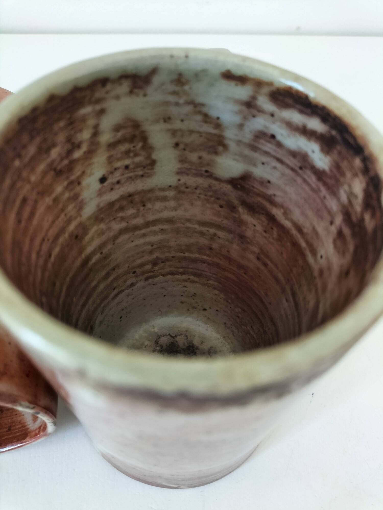 Duo grands mugs grès