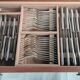 Old cutlery set furniture François Frionnet 106 pieces