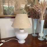 Vintage glazed ceramic lamp