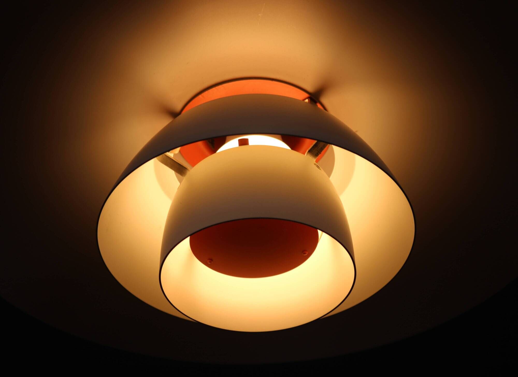Lampe de design danoise classique LOUIS POULSEN | Ph 4/3 | Lampe des années 70 | Poul Henningsen | Moderne du milieu du siècle