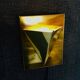 Postmodern Brass Wall Lamp Sconce from Liro, Belgium, 1980s
