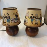 Abat-jour by old pair