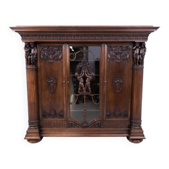 Monumental library, Western Europe, circa 1920.