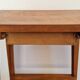 1950s side table with compass legs