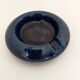 Vintage blue ashtray signed