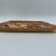 DISH IN BARBOTINE SCENE OF FISHERMAN 1960 FORT RELIEF RENE DELARUE DEVRES