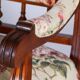 Czech Living Room Set in Beech and Walnut, 1890s, Set of 7