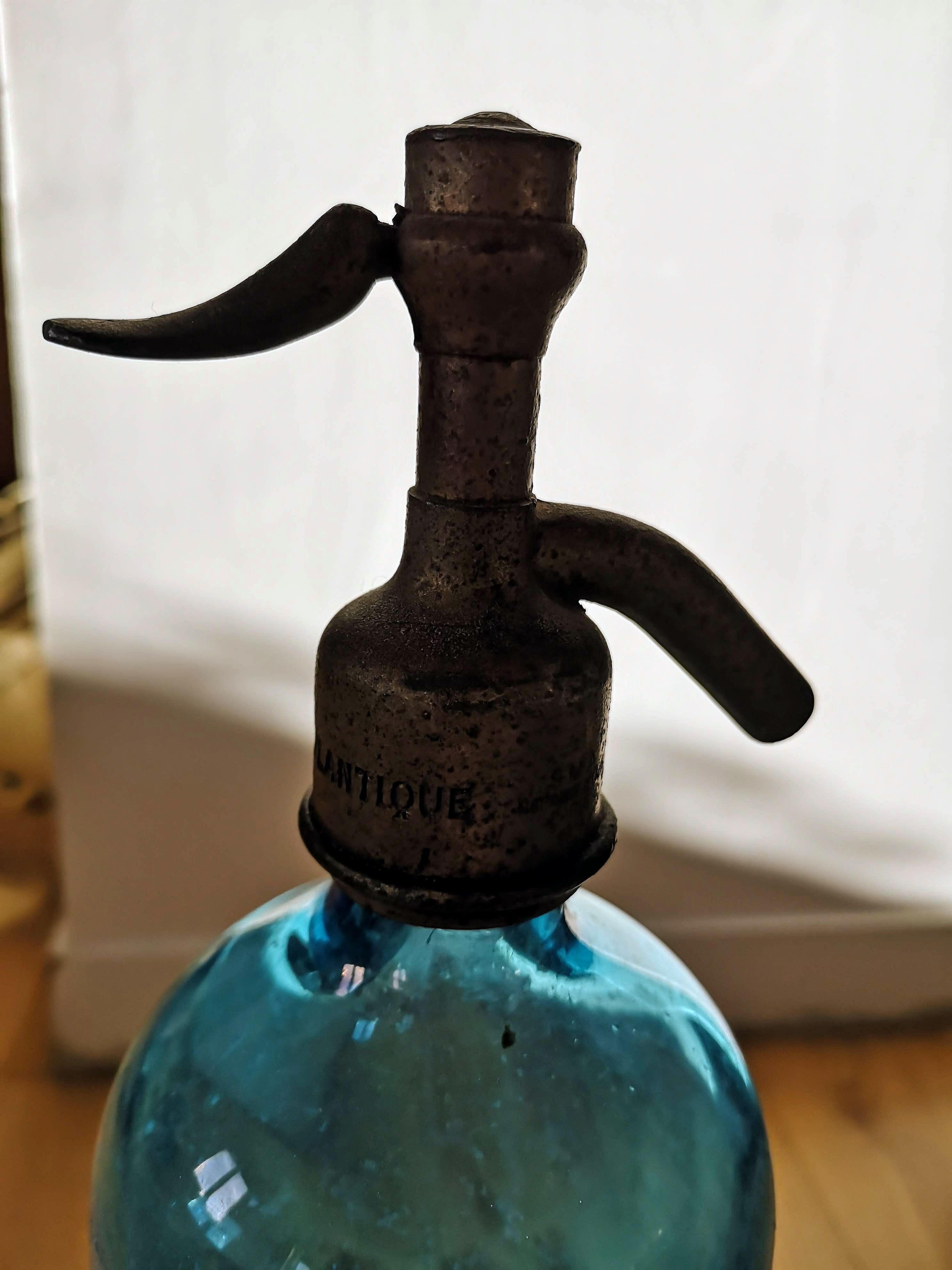 Former Seltz water siphon 1929 Brasseries L'Atlantique