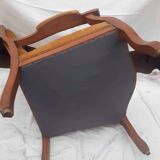 Louis XV style Voltaire armchair