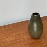 East German pottery vase from the mid-century GDR by VEB Coswig Keramik, 1960s.