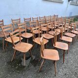 30 chaises bistrot anciennes de style scandinave