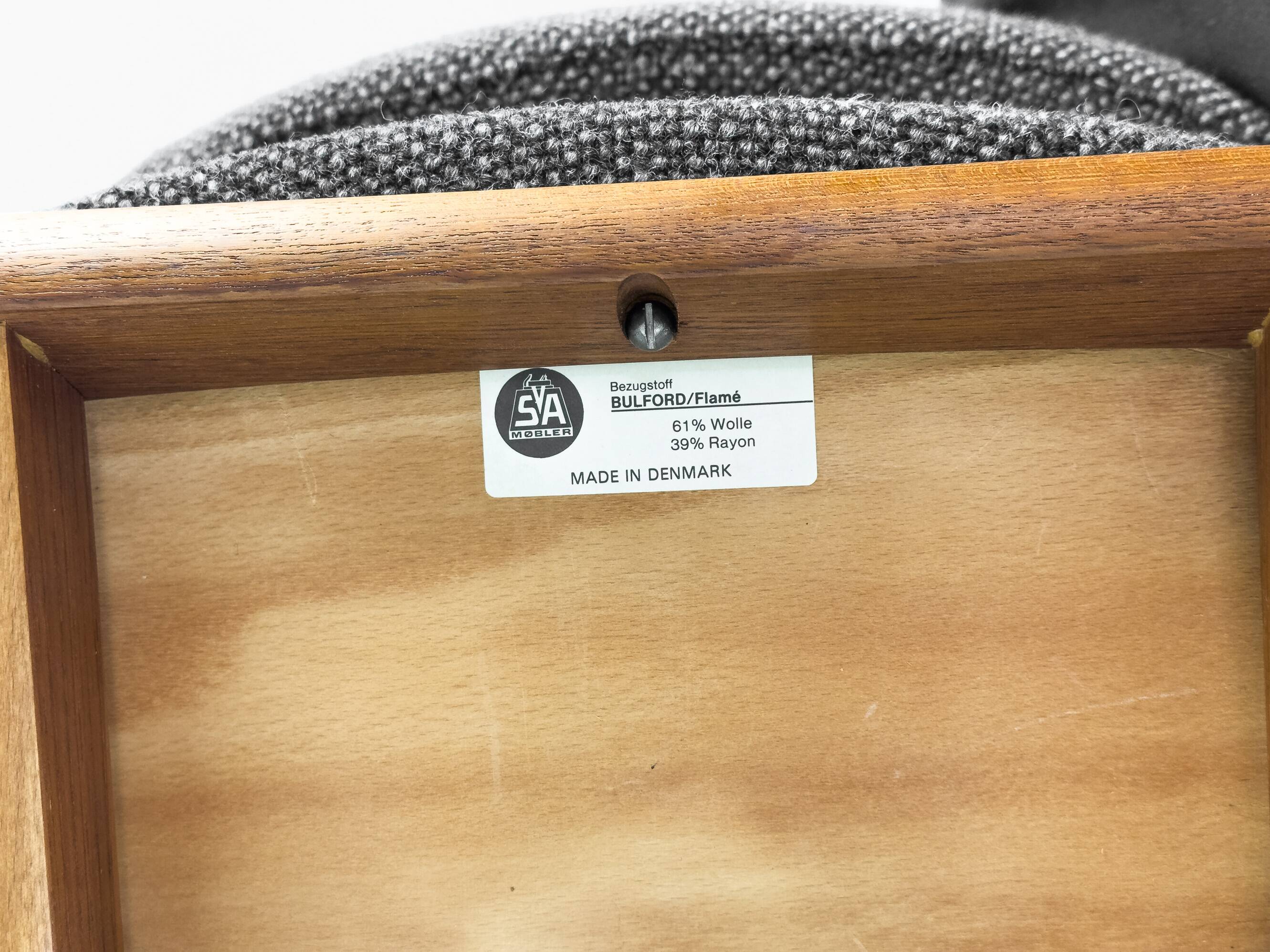 Compass Chair in Teak by Kai Kristiansen for SVA Møbler, 1960s