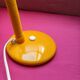 Vintage yellow desk lamp with flexible gooseneck - 1970s