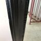 Antique mirror painted black, 143x82 cm