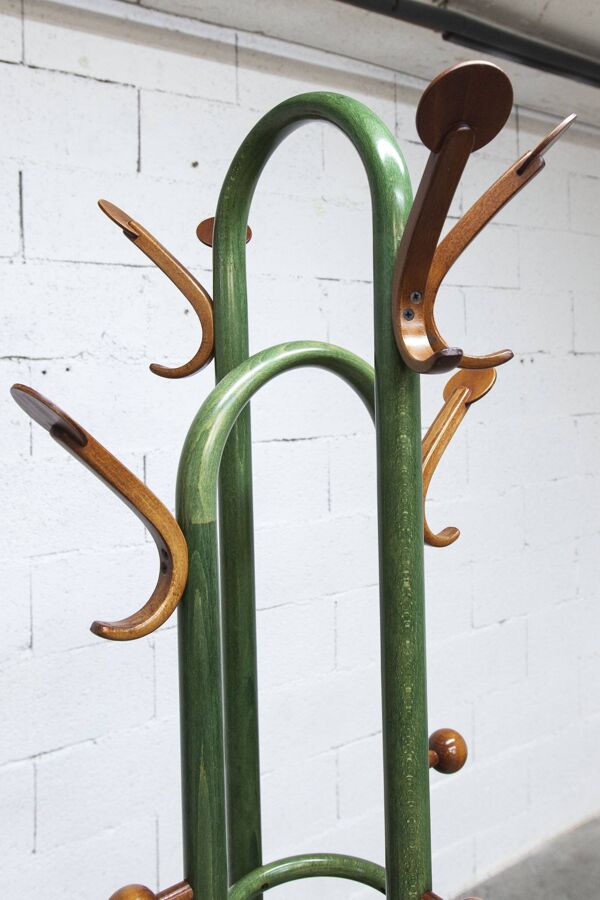 Rare portemanteau perroquet Baumann modèle Dièse 1990