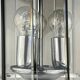 Suspension en verre artistique fumé du milieu du siècle par Veca, Italie, années 1970