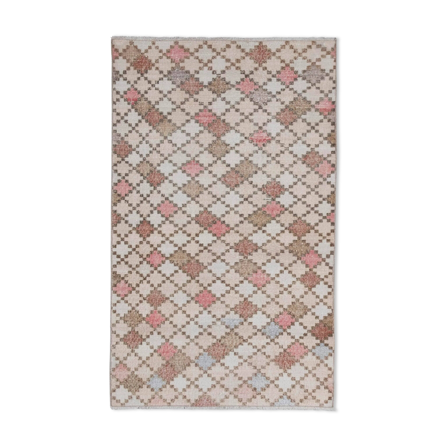 Vintage handmade Turkish rug 118x187 cm