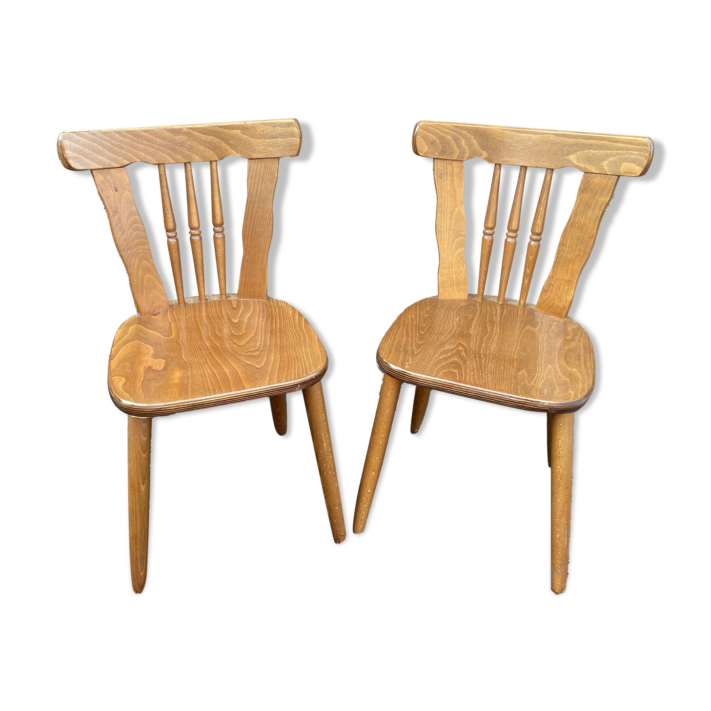 Paire de chaises vintage 1970s