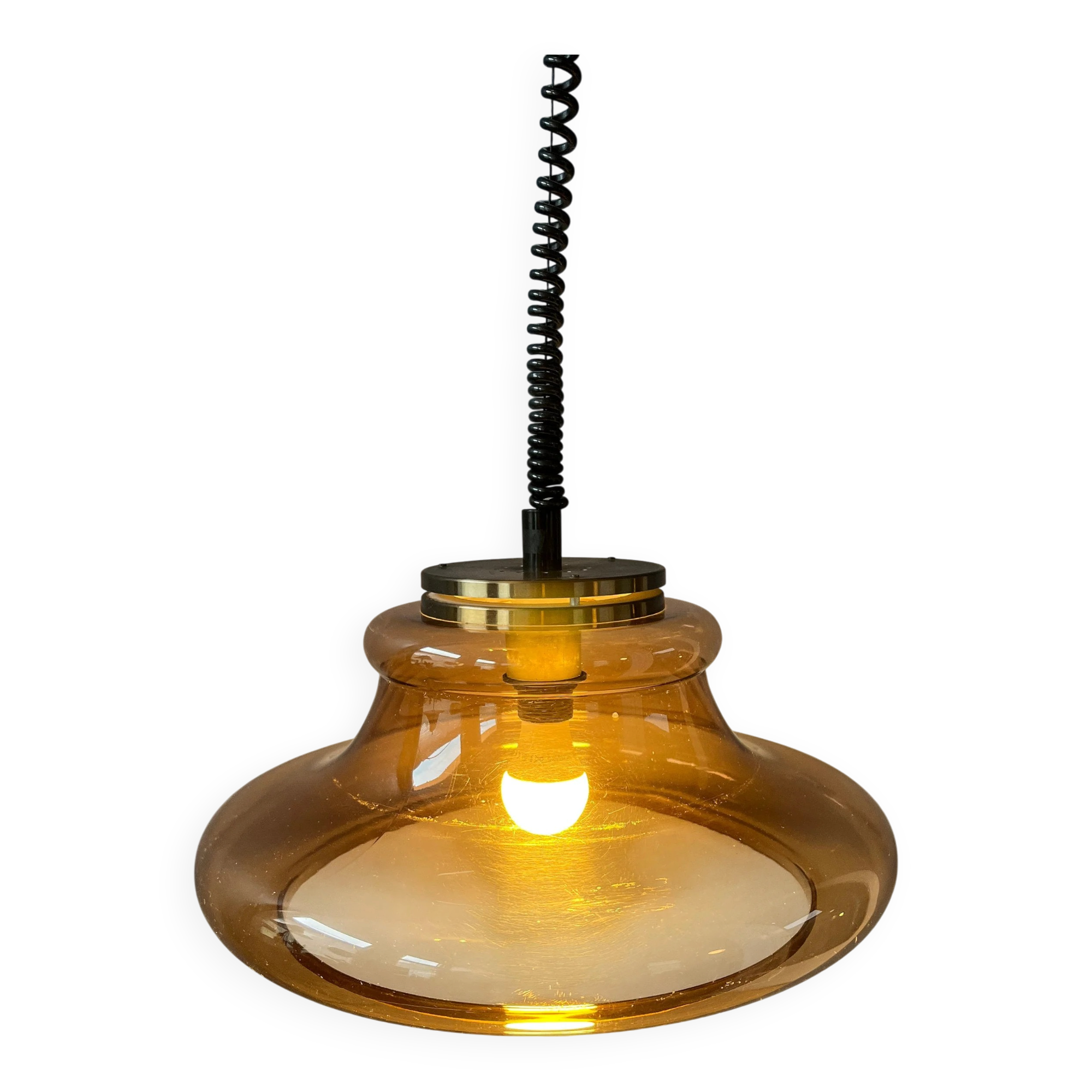 Suspension Space Age by Herda / vintage mid-century ceiling lamp