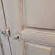 Old wooden cloakroom