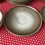Tasses Salins France émaillé imitant le grès