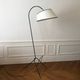 Tripod floor lamp and magazine rack 1950