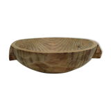 Old wooden dish