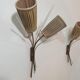 LUNEL wall lamps - Pair of vintage wall lamps - Antique light fixtures