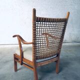 Modernist Easy Chair attributed to Bas van Pelt, Netherlands, 1930s