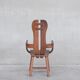Set of Four Oak Mid-Century Dining Chairs