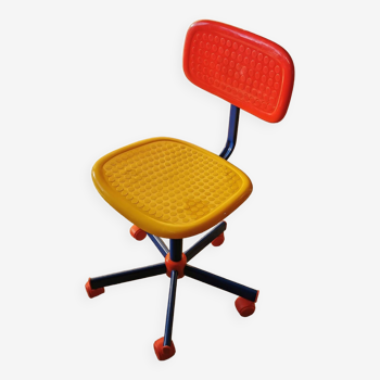 Vintage IKEA 'Memphis style' office chair