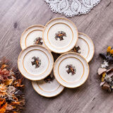 Assiettes à mignardises 1900