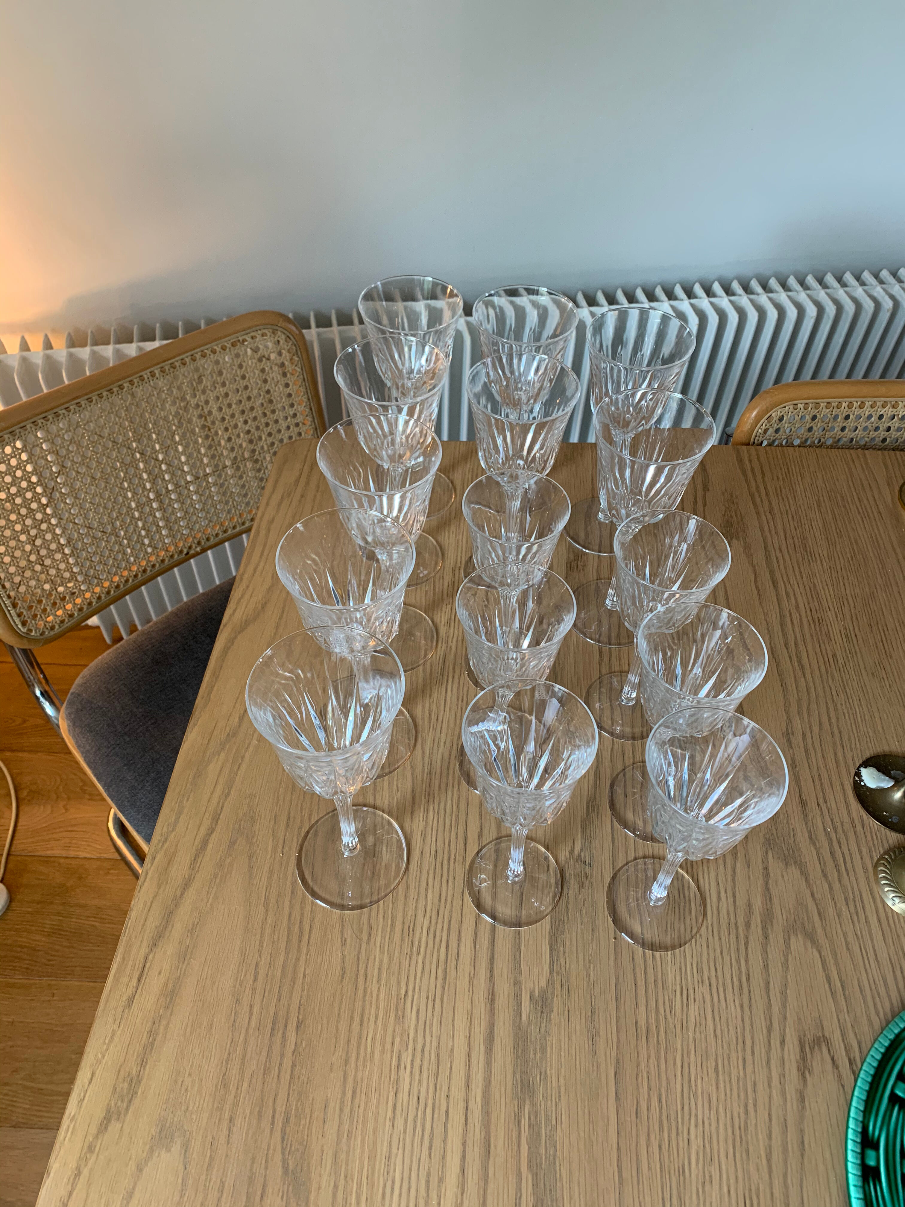 Series 15 crystal glasses