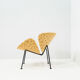 Fauteuil 'Small Dot Pattern' Orange Slice par Pierre Paulin édition Artifort