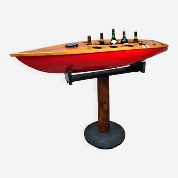 Vintage liquor cabinet boatbar 'Ship Ahoy'