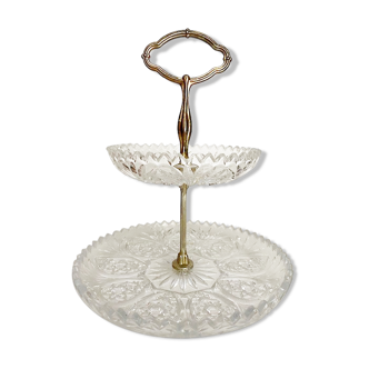 crystal cake-mignardise display