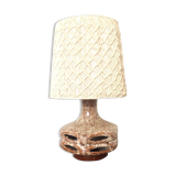 Vintage ceramic lamp, West Germany 1970