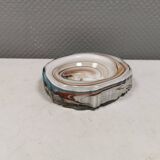 Rare art en verre / cendrier de Michael Bang pour Holmegaard Danemark 1968