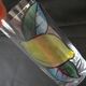 6 verres à orangeade en verre, années 1970