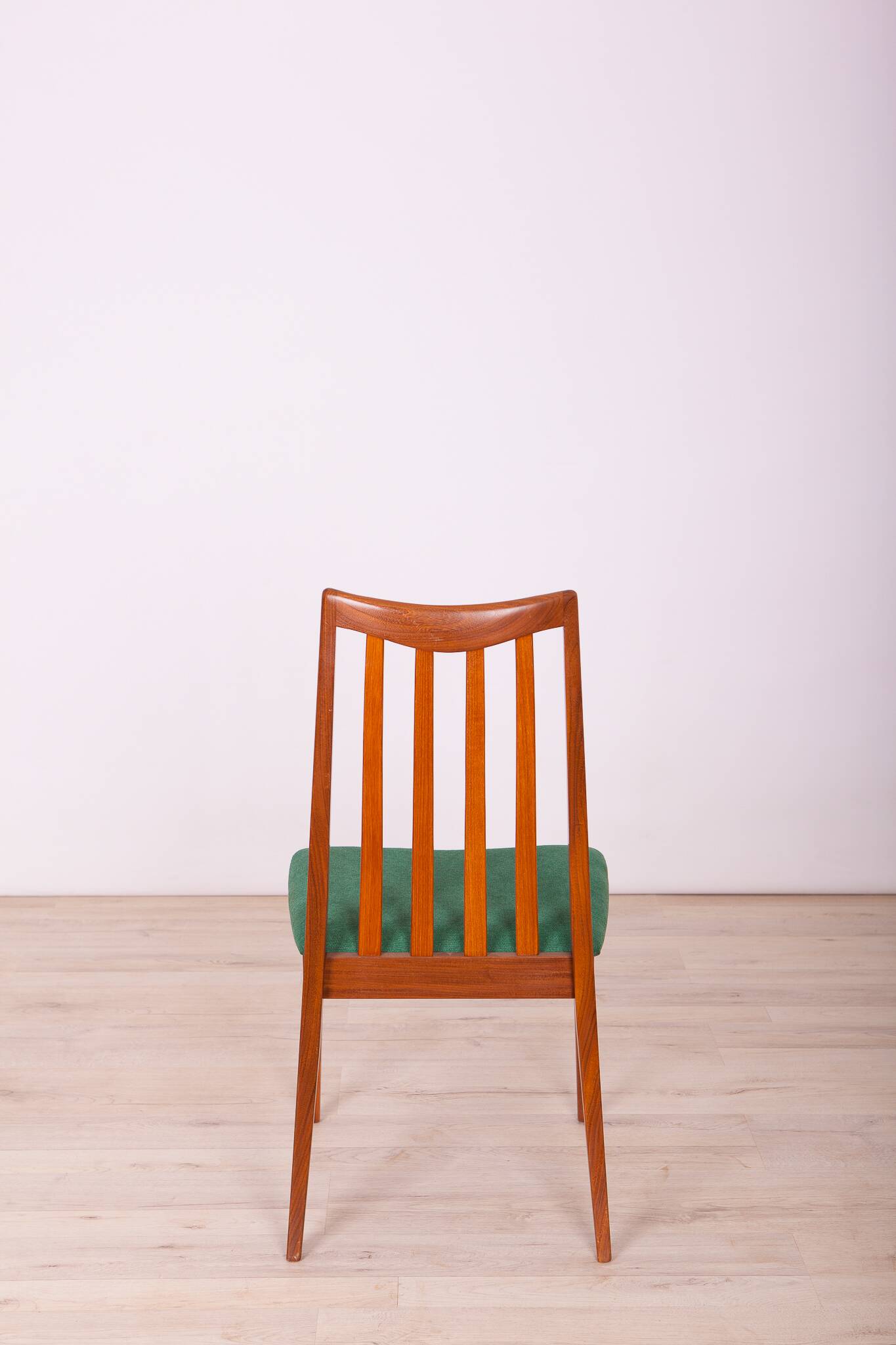 Fabric and Teak Dining Chairs by Leslie Dandy for G-Plan, 1960s, Set of 6