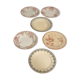 Lot assiettes terre de fer