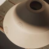 Pitchoun wall lamp in white terracotta