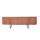 Enfilade scandinave vintage longue