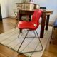 Red vintage 90's Ikea chair