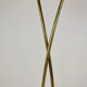Art deco brass floor lamp, 1930's