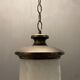 Italian murano glass pendants lights, set of 2