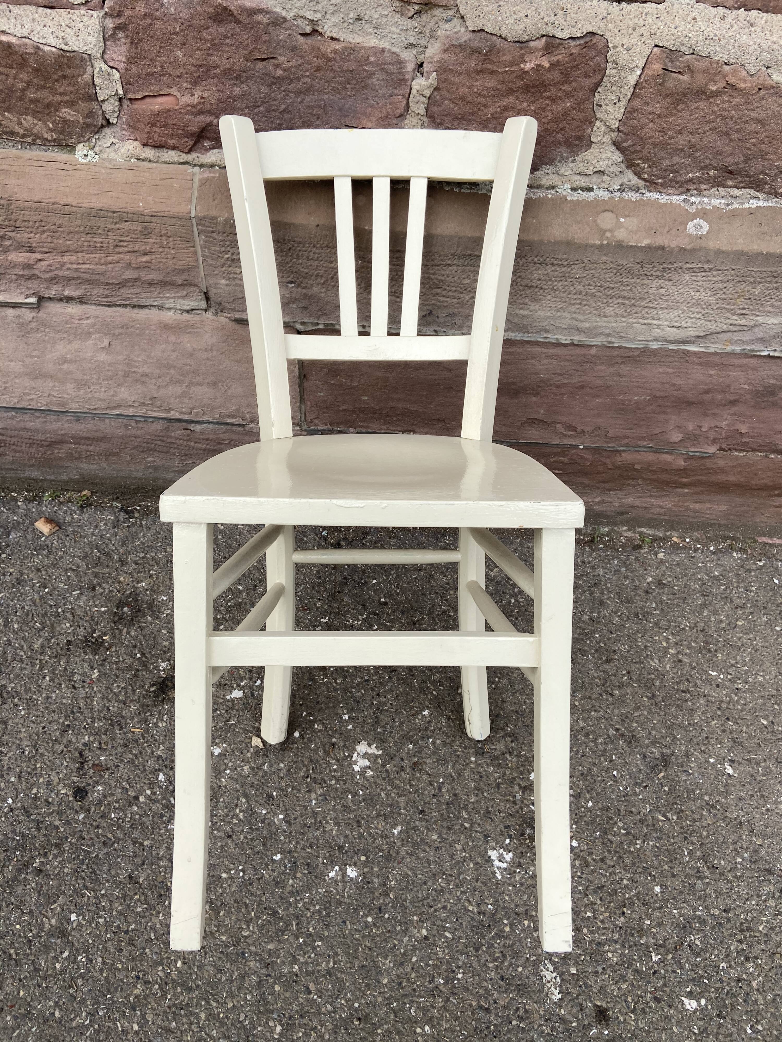 Brasserie No bentwood chair shabby chic bistro chair